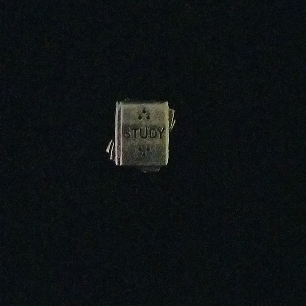 Pandora Text Book Charm